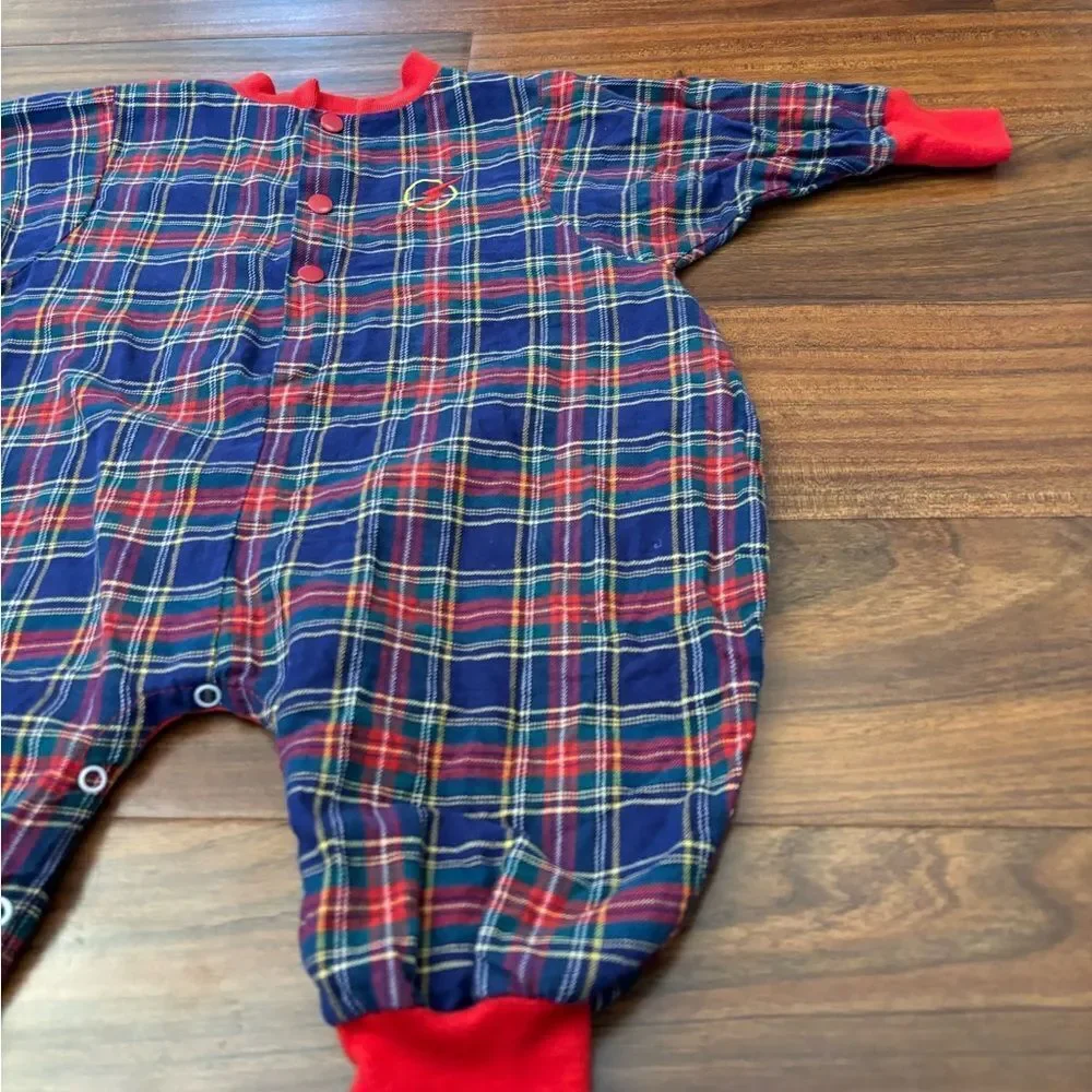 Mother-maid in the USA vintage plaid jumpsuit